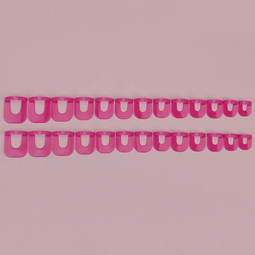 26 шт./компл. инструменты для дизайна ногтей 10 размеров G изогнутая форма защитный