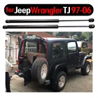 2 шт., амортизирующие стойки для заднего стекла Jeep Wrangler TJ Series 1997-2006 645 мм