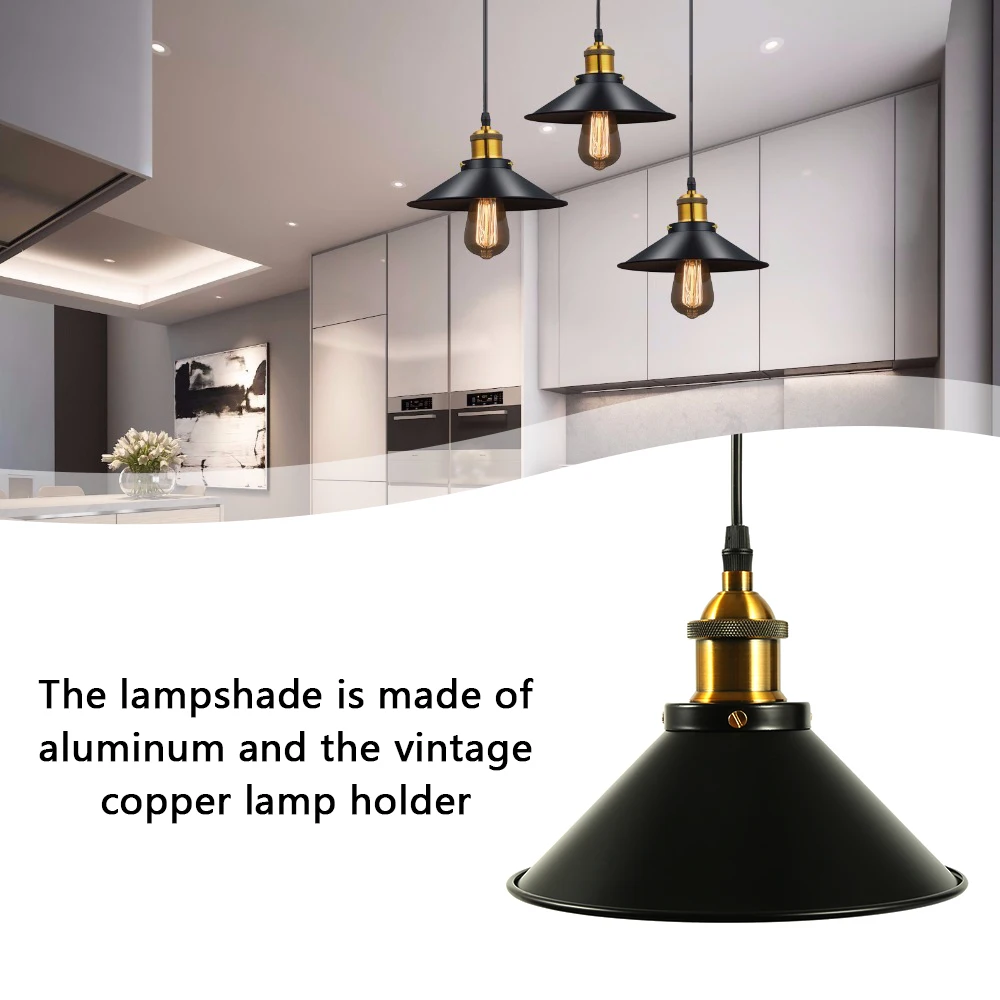 Американская промышленная люстра с крышкой для ветряных горшков Сельский склад