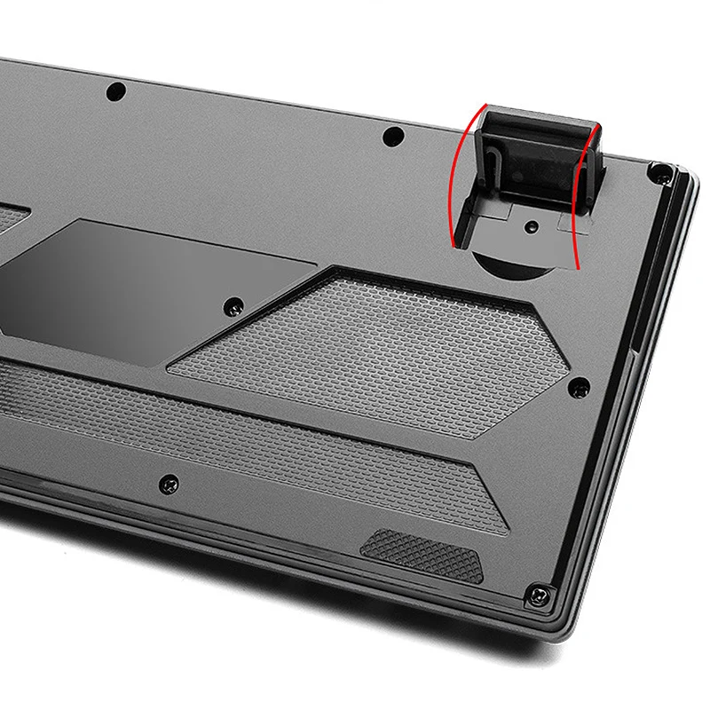 ZIYOU LANG Проводная 87 клавишная игровая клавиатура Rgb микс подсветка светящаяся для