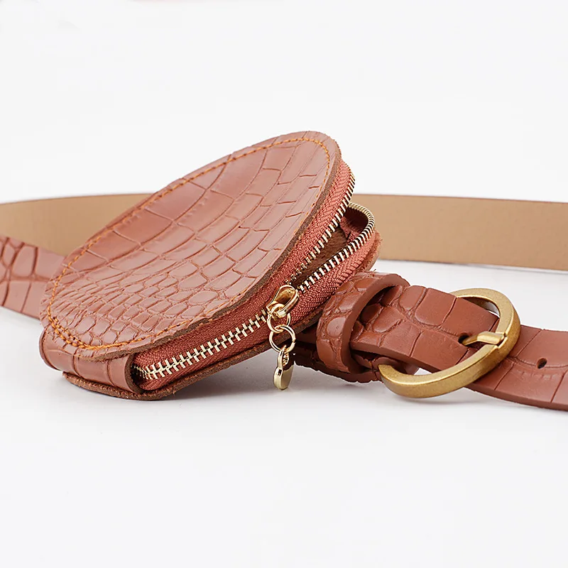 

2021 Clutch Women Wallets PU Leather Fashion Waist Bags Crocodile Pattern Crossbody for Women Phone Bag Case Crocodile Patter