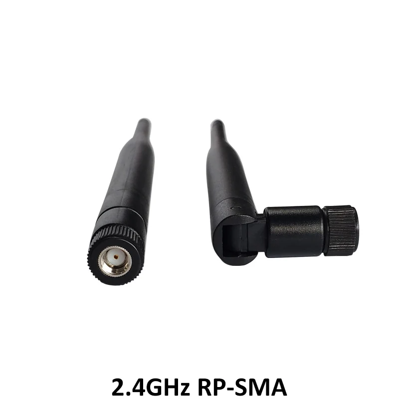 GRANDWISDOM 5pcs 2.4G antenna 5dbi sma female wlan wifi 2.4ghz antene pbx iot module router tp link signal receiver antena