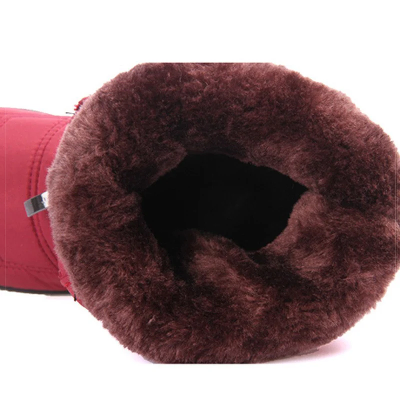 Женские сапоги до середины икры зимняя обувь на низком каблуке женские зимние