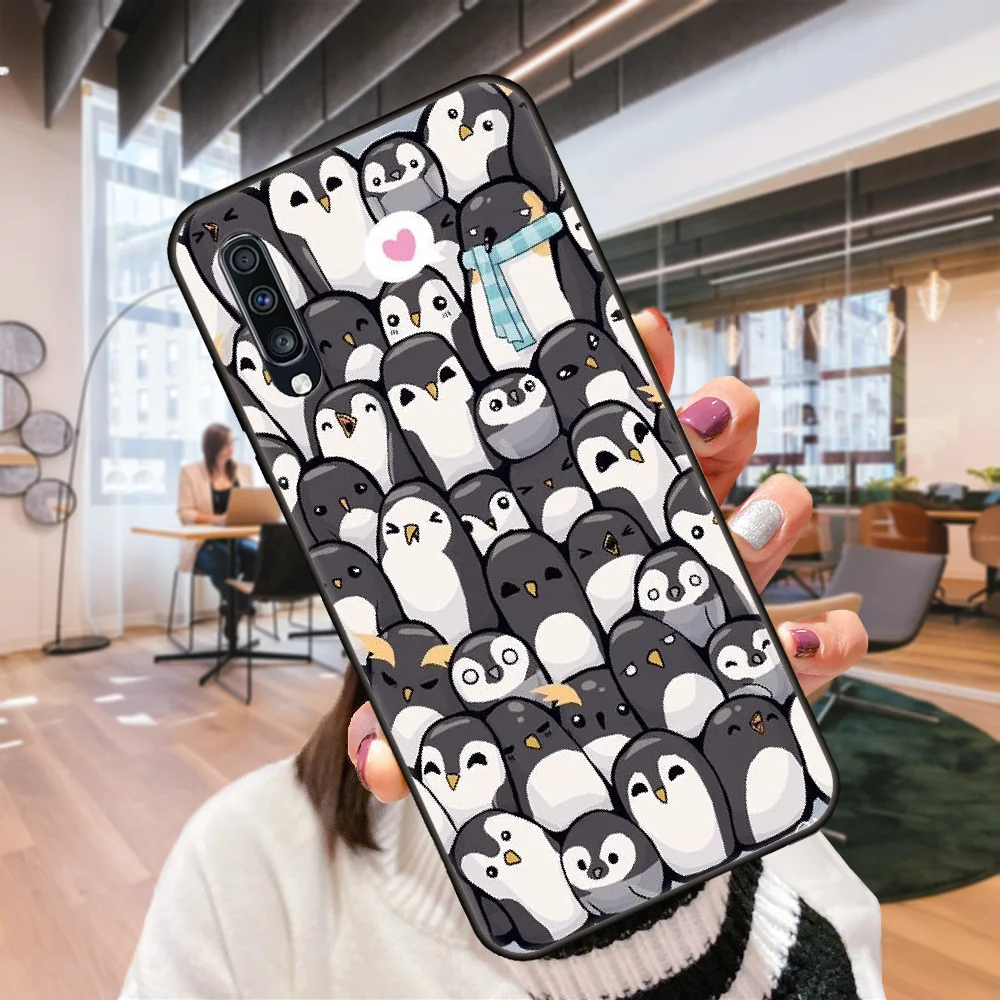 Чехол для телефона Samsung Galaxy A 50 51 71 70 7 5 10 20 30 40 41 21 S E черный чехол модный Prime мягкий