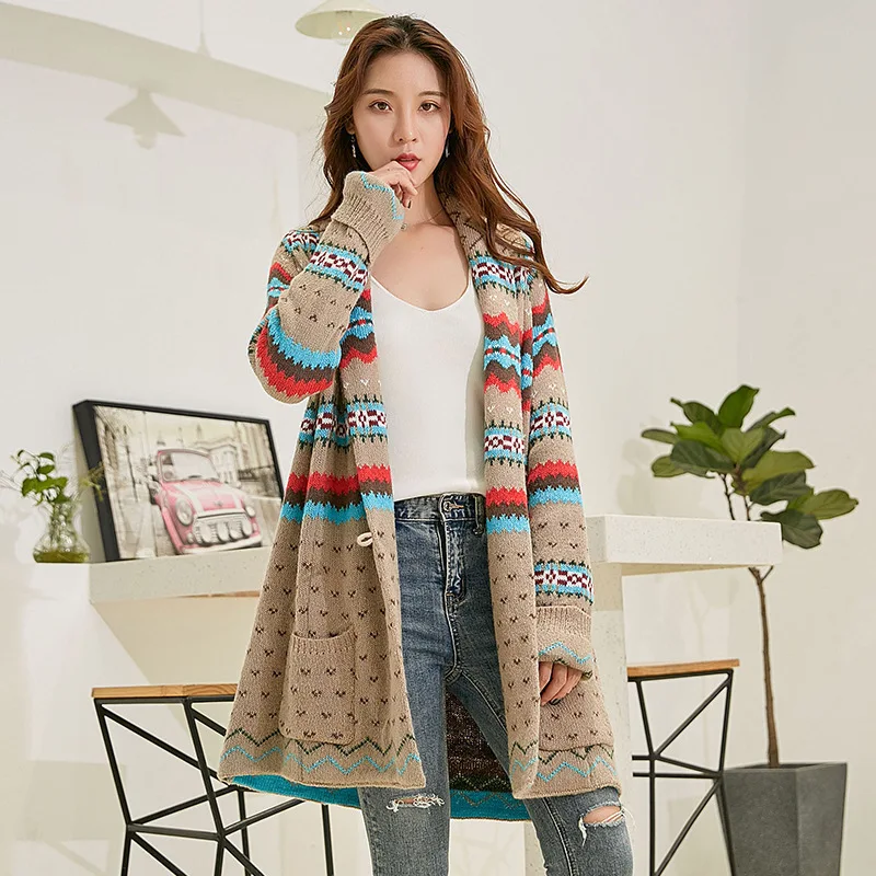 Max LuLu женская теплая одежда в Корейском стиле женские полосатые зимние