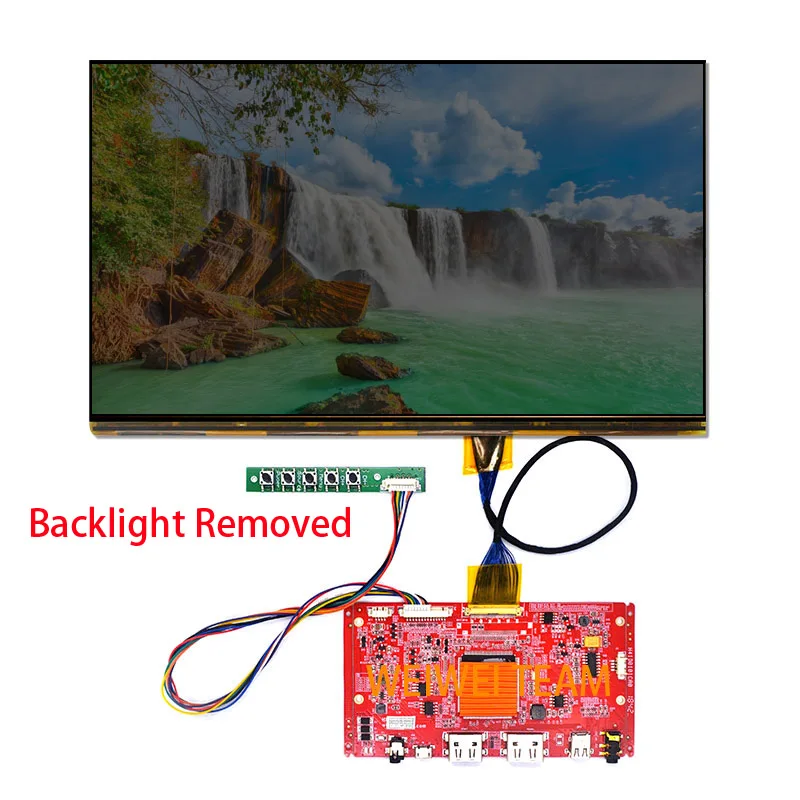 Wisecoco 12 5 дюймов 4k со сверхвысоким разрешением Ultra Hd ЖК дисплей Экран 3d принтер