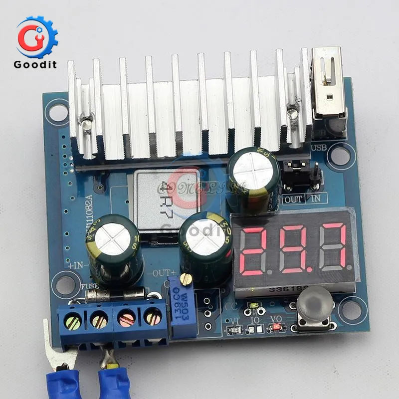 Повышающий Модуль постоянного тока в постоянный ток 3 35 100 Вт 6 А USB источник