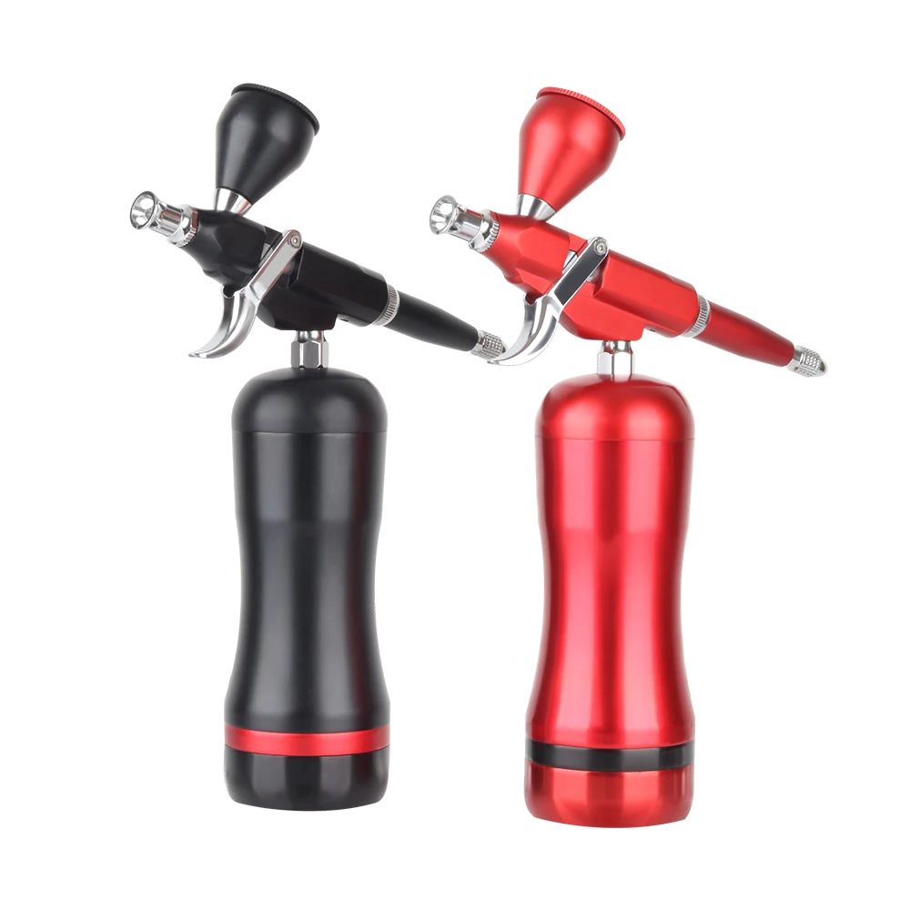 New Designs Trigger Airbrush Gun With Compressor Easy Clean Use Auto Start Stop Noiseless Mini Pneumatic Tool