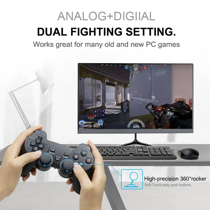 Беспроводной геймпад для Android Phone/PC/PS3/ТВ коробка джойстик 2,4G джойстик игровой контроллер для bluetooth-гарнитура для смартфона игры аксессуары