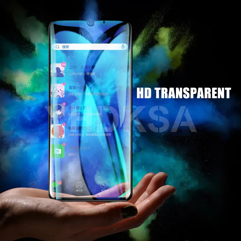 9D Protective Glass For Huawei P20 Pro P10 Lite Plus Screen Protector P30 P40 E P Smart 2019 Tempered Film Case | Мобильные телефоны