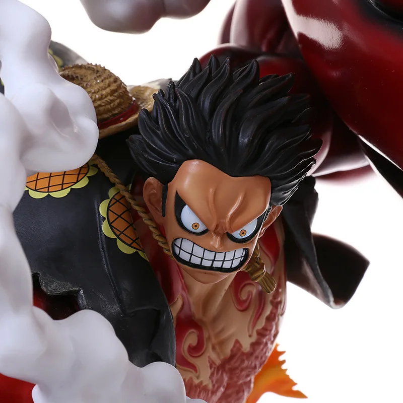 

One Piece Monkey D Luffy 4Th Gear Hand-Made Oversized Statue Large Snake Man Model Great Ape King Shape Ornaments