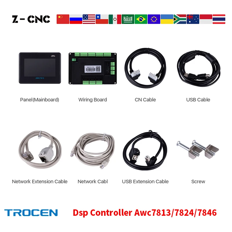 Бесплатная доставка из Москвы С 30 ноября Dsp контроллер AWC7813 AWC7824 AWC7846 CO2 лазерный
