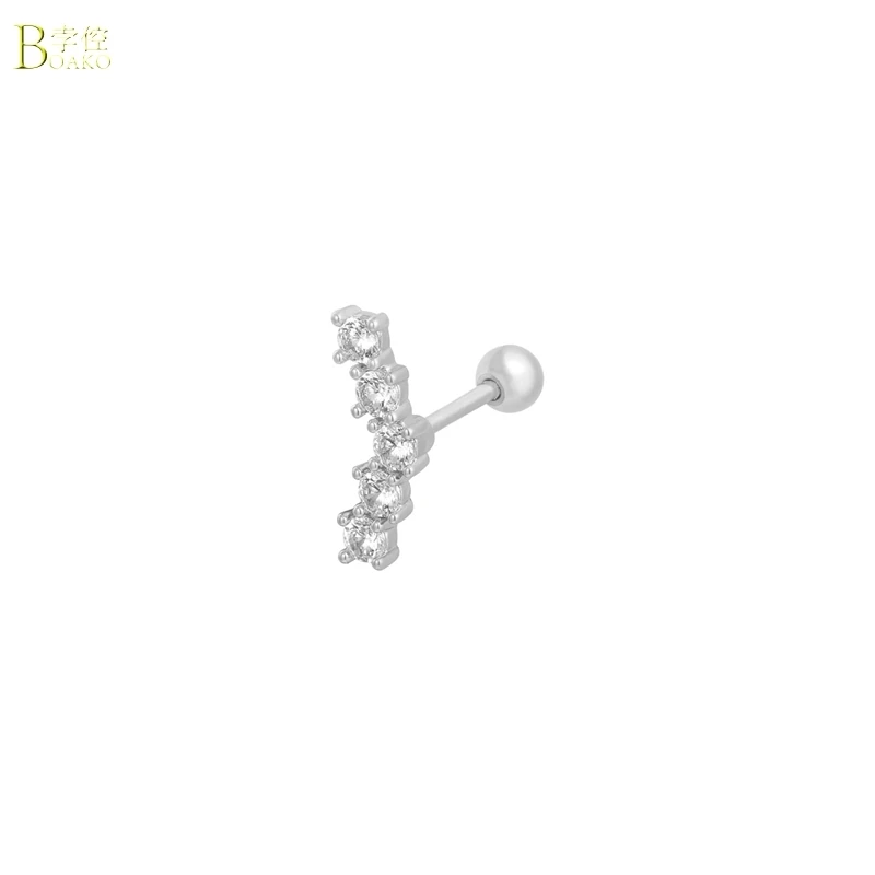 

BOAKO Fashion Women's 925 Sterling Silver Earrings For Anniversary Party Birthday Jewelry Gift 2020