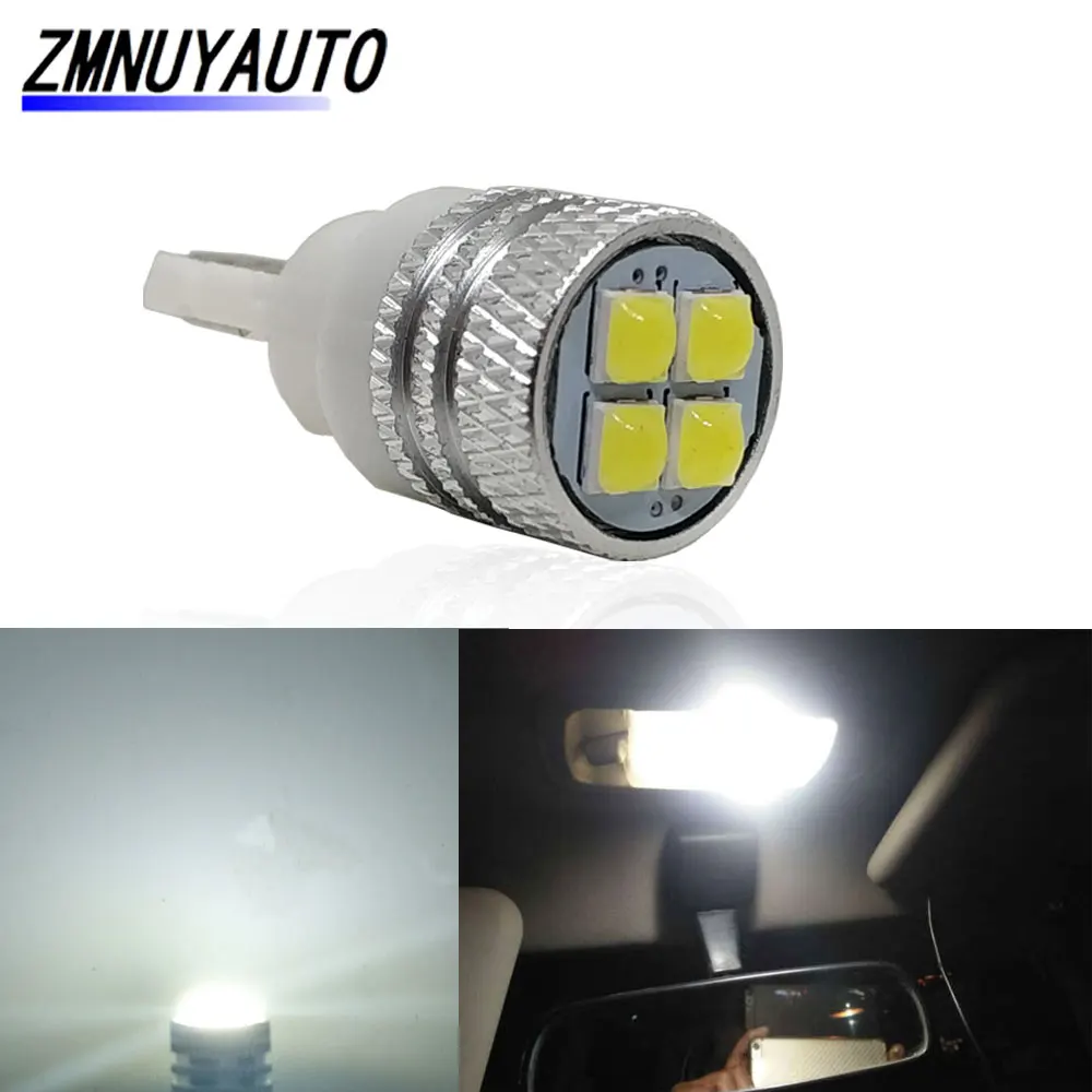 

w5w t10 194 168 w5w led lights car interior reading dome light auto wedge parking bulbs 12V white red amber blue