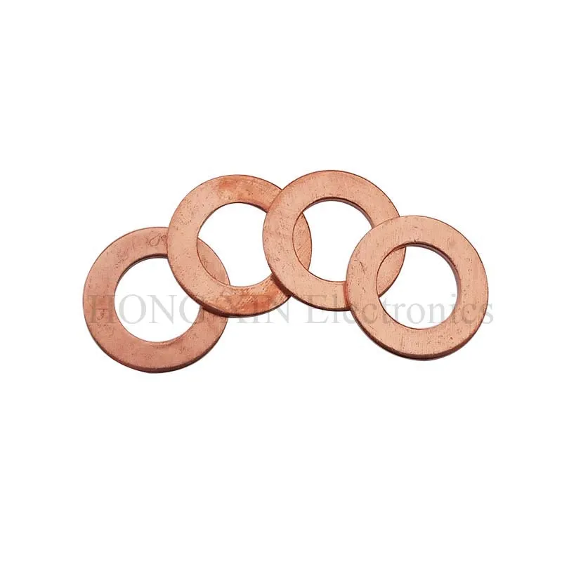 【 8*14*1 】шайба из твердой меди плоская кольцевая прокладка пробка поддона сальник