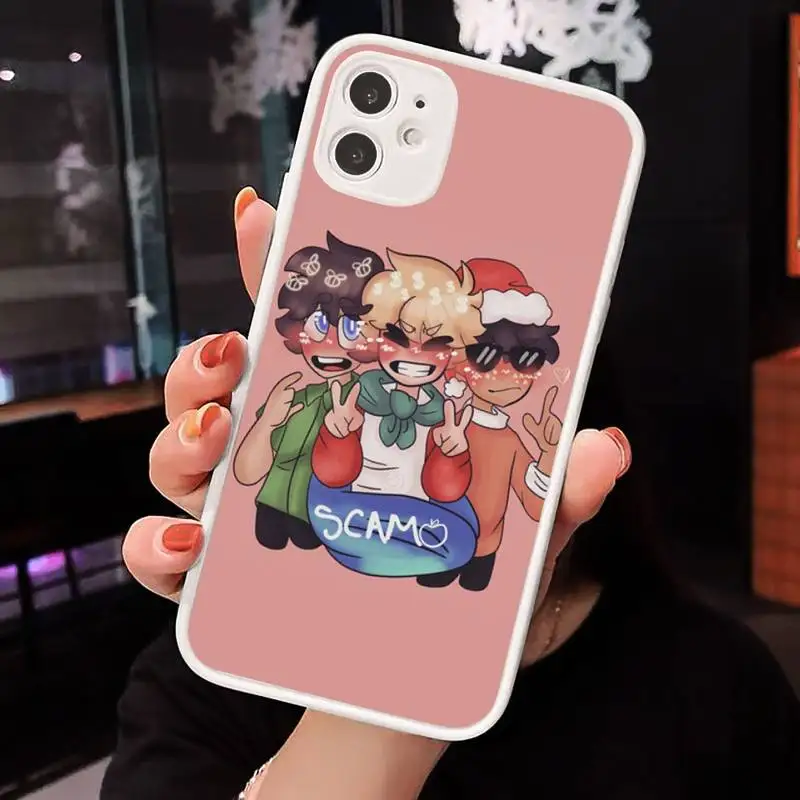 

Dream Team Smp game cartoon Phone Cases Matte Transparent for iPhone 7 8 11 12 s mini pro X XS XR MAX Plus cover funda shell