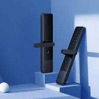 New Xiaomi Mijia Smart Door Lock E Fingerprint Password Bluetooth Unlock Detect Alarm Work Mi Home App Control with Doorbell