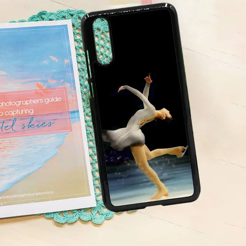 

Figure skating skates art pattern luxury design shell Phone Case PC for iPhone 11 12 pro XS MAX 8 7 6 6S Plus X 5S SE 2020 XR