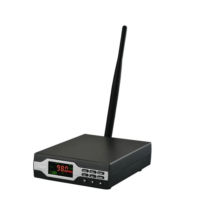 1 Вт стерео bluetooth Портативный FM передатчик для церковного вождения в