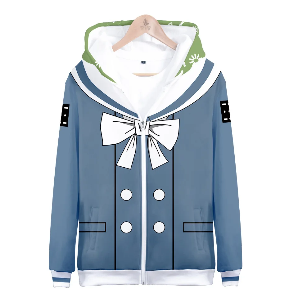 Куртка с капюшоном на молнии для косплея по мотивам аниме данганронпа V3 |