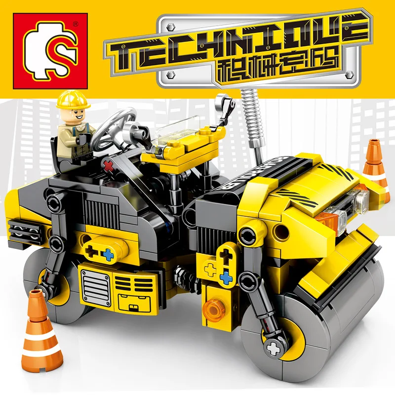 Конструктор City Technic Детский конструктор бульдозер кран экскаватор грузовик