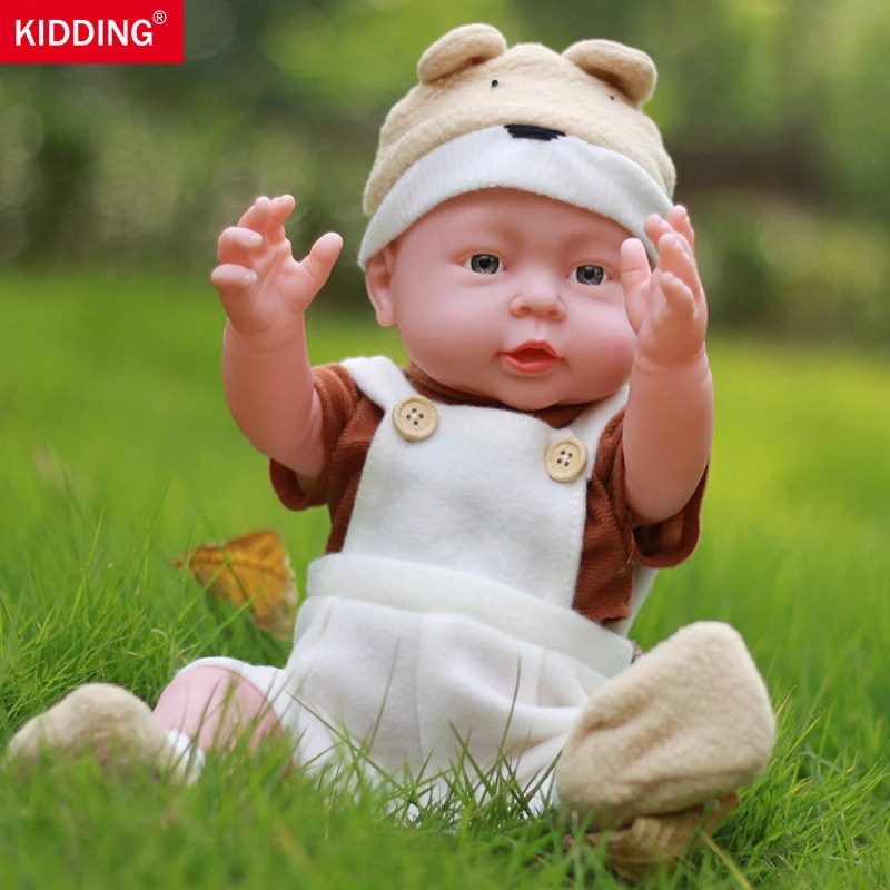 

41cm ITOUCH Function Baby Dolls speak papa mama laughing crying Silicone Reborn Super Baby Lifelike Toddler Baby Boneca Kid Gift