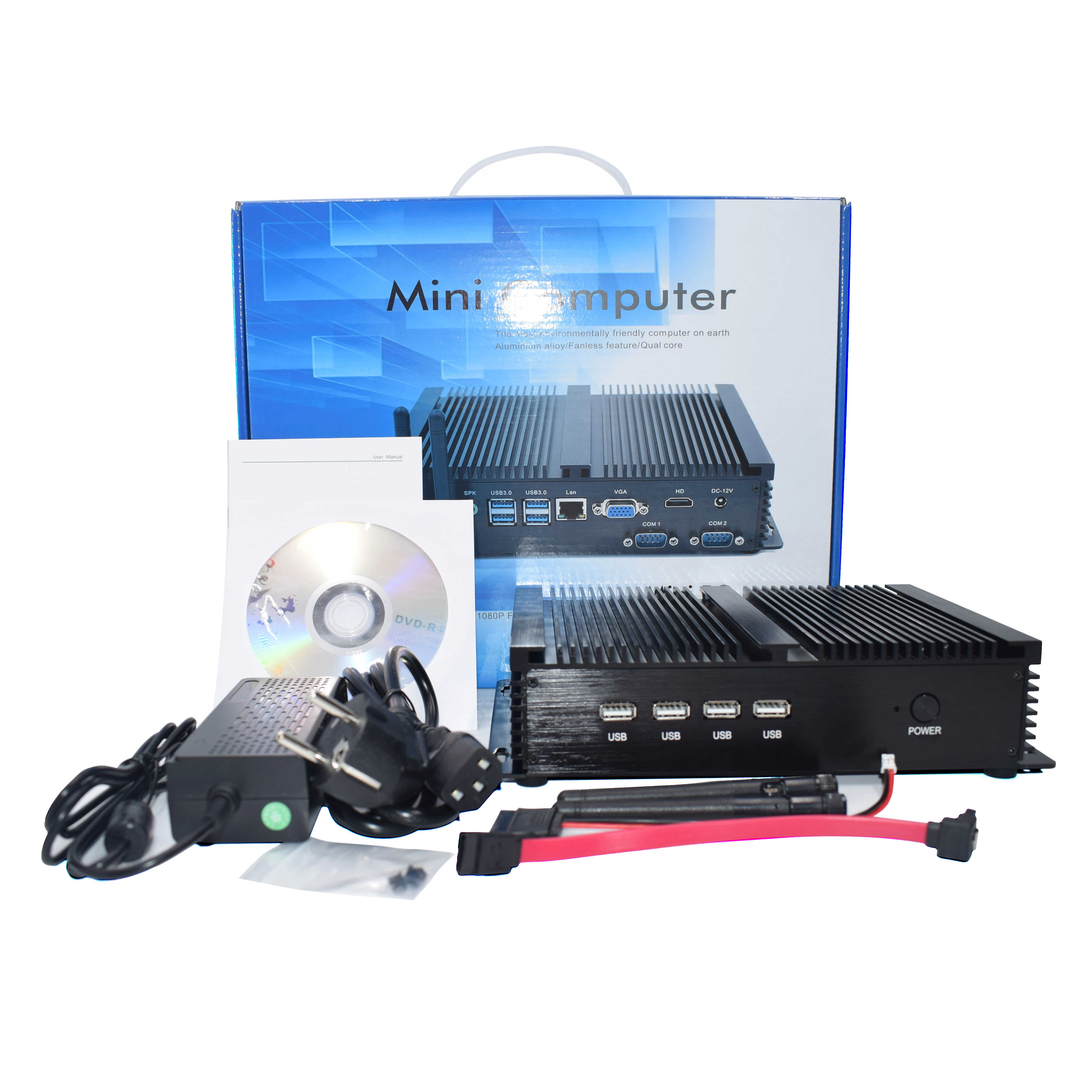 Прочный мини-ПК Haswell Intel Core i5 7200U i7 4500u celeron 1007U ddr3 4G WiFi RS232 маленький ноутбук