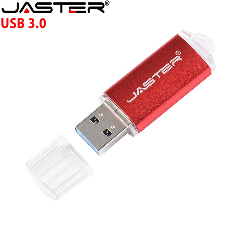 Яркая металлическая Флешка JASTER USB-флеш-накопитель 3 0 флэш-накопитель 8 ГБ 16 32 128 для