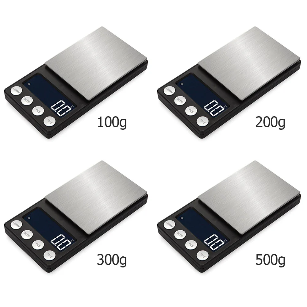 

Portable Electronic Digital Kitchen Scale 0.01g High Precision LCD Display Household Weight Balance Measuring Tools