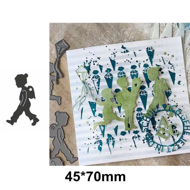 Металлические штампы с надписью для транспортировки еды украшение скрапбукинга