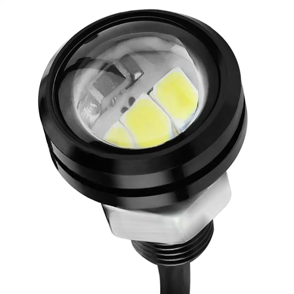10 Синий DC 12V 15W Eagle Eye светодиодный дневный ходовой DRL резервный светильник для
