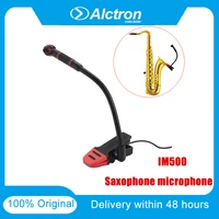 alctron im500 musical instrument professional condenser microphone gooseneck mic for saxophone wind instrumentstrombonetuba