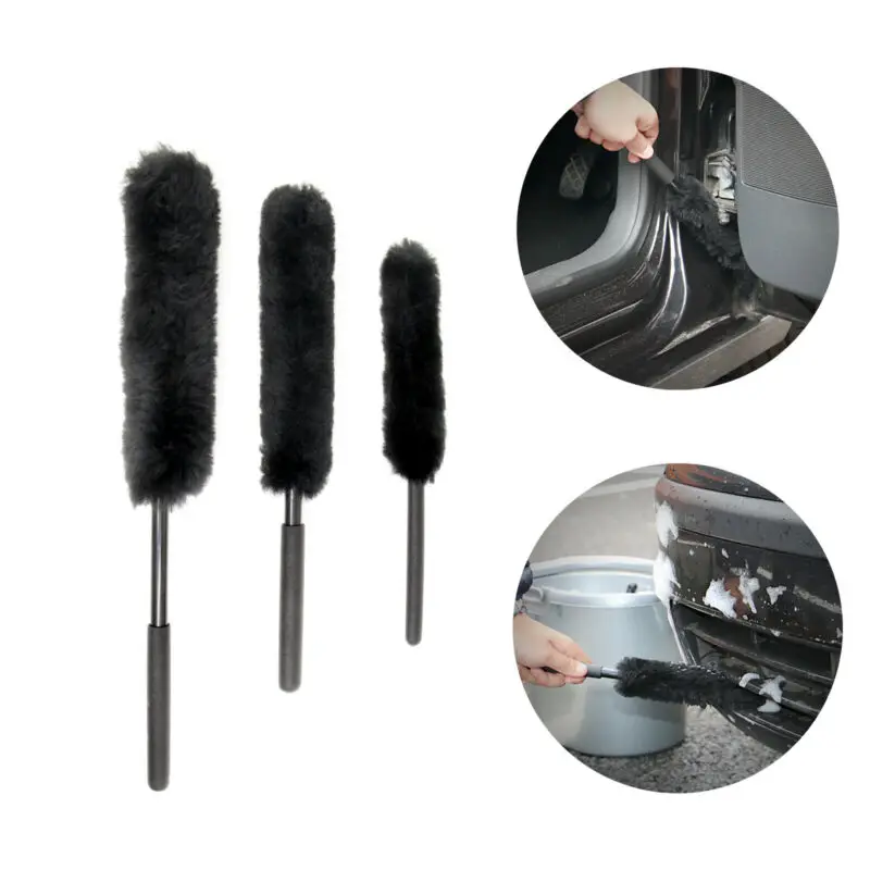 

50/34/30cm 3Pcs Car Tire Rim Wheel Scrub Washing Cleaner Brush Alloy Cleaning Brushes for Cleaning Car Wheels Cleaning Tools