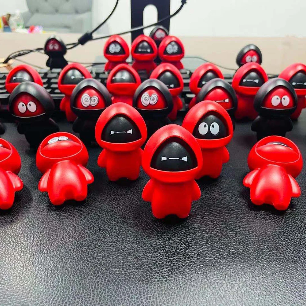 

Stress Relief Toy Kids Antistress Elastic Plastic Masked Knight Vent Doll Decompression Toy Decompression Toy Gift for Children