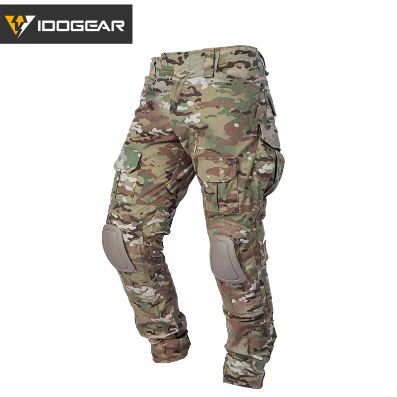 IDOGEAR Gen2 армейские брюки для девочек W/наколенники BDU Airsoft тактический Брюки