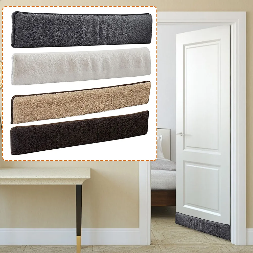 

100 X 15cm Door Holder Under Door Draft Stopper Draught Excluder Insulate Cold Air Stopper Strip Cotton Home Decors