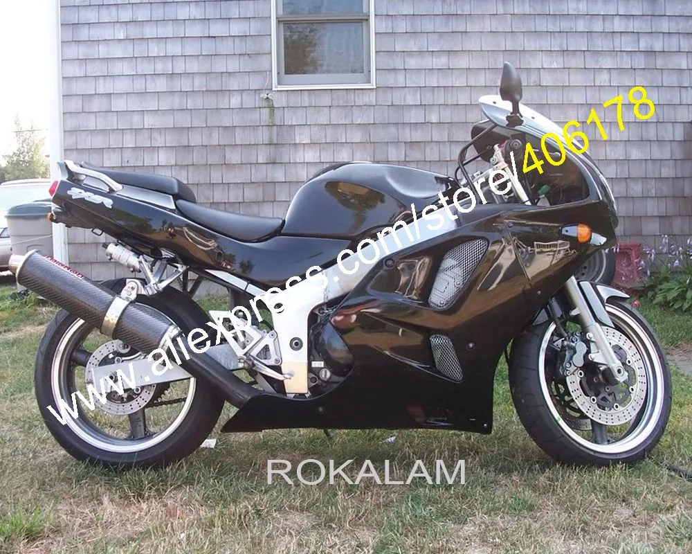 Дешевый обтекатель 94 95 96 97 ZX-6R для корпуса Kawasaki Ninja ZX6R 1994 1995 1996 1997 ZX 6R черные