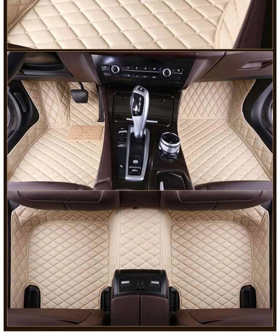 Кожаный пользовательский автомобильный коврик для ног для Renault Duster 2013 пользовательские автомобильные накладки для ног автомобильный коврик