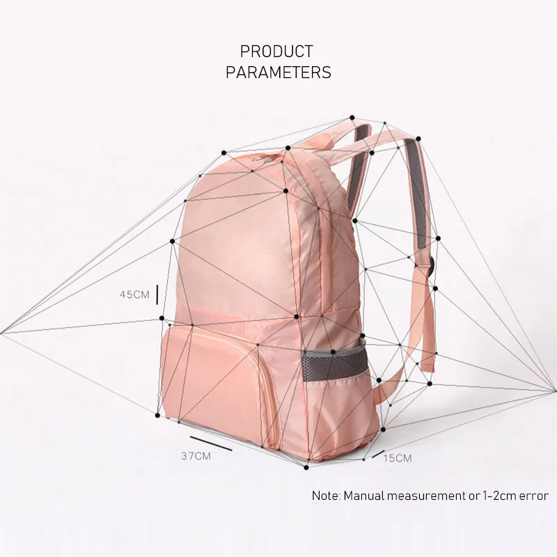Портативные и складные водонепроницаемые Рюкзаки двойного назначения для