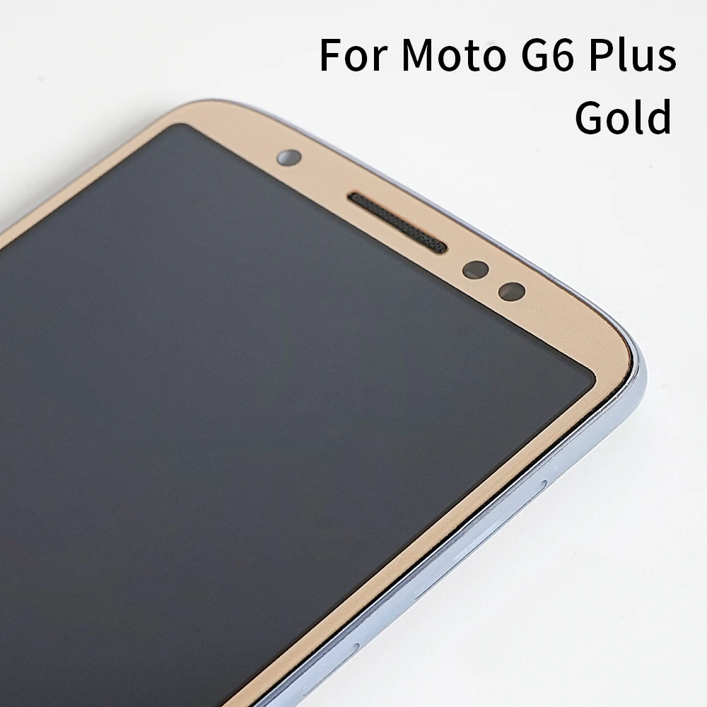 5," дисплей для Motorola Moto G6 Plus lcd сенсорный экран дигитайзер с рамкой для Moto G6 Plus Замена дисплея XT1926
