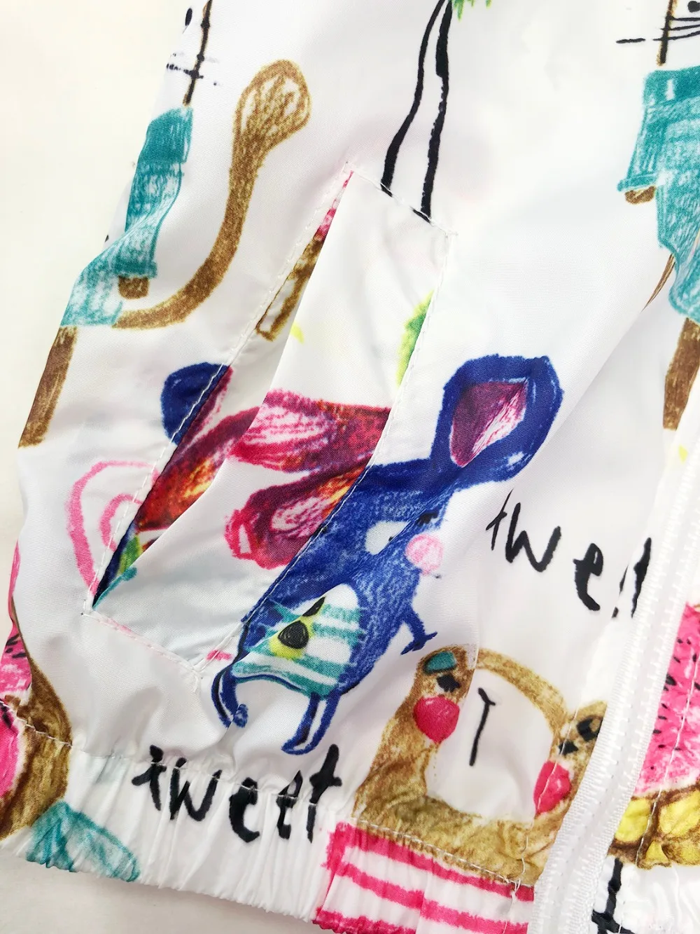 Детская Водонепроницаемая ветровка с принтом животных для мальчиков и