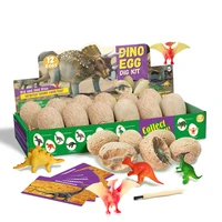 dino egg dig kit dinosaur toys for kids discover 12 surprise dinosaurs science stem activities educational gifts for boys girl