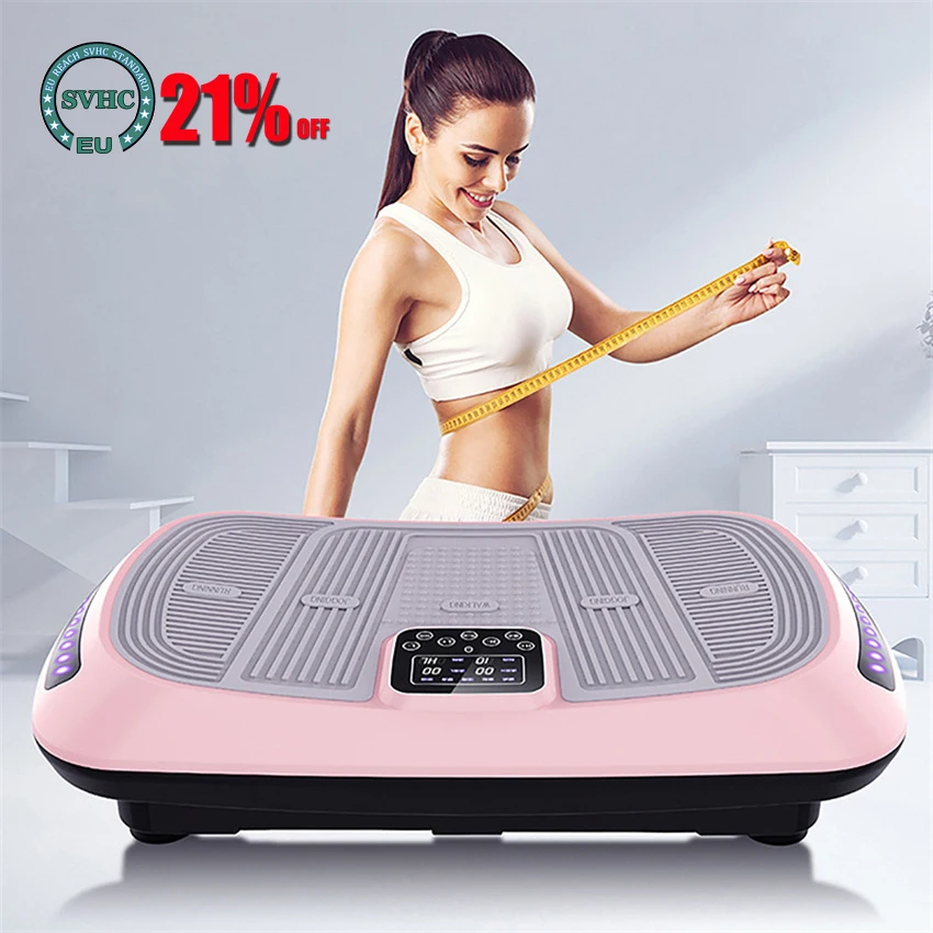 

Smart Vibration Fitness Massager Lazy Man Shook Power Plate Two Motor Model Body Slimming Equipment Vibrating Platform MR-1516