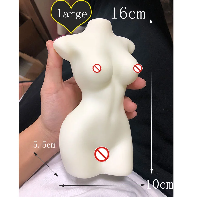 

Large Size Female Body Candle Moulds Thicken Male Torso Wax Mold Human Body Shape Molds For Candle Making