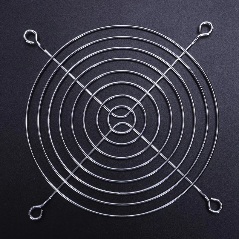 Акция! Горячий PC DC вентилятор 120 мм 12 см Серебряный тон ЦП Гриль протектор