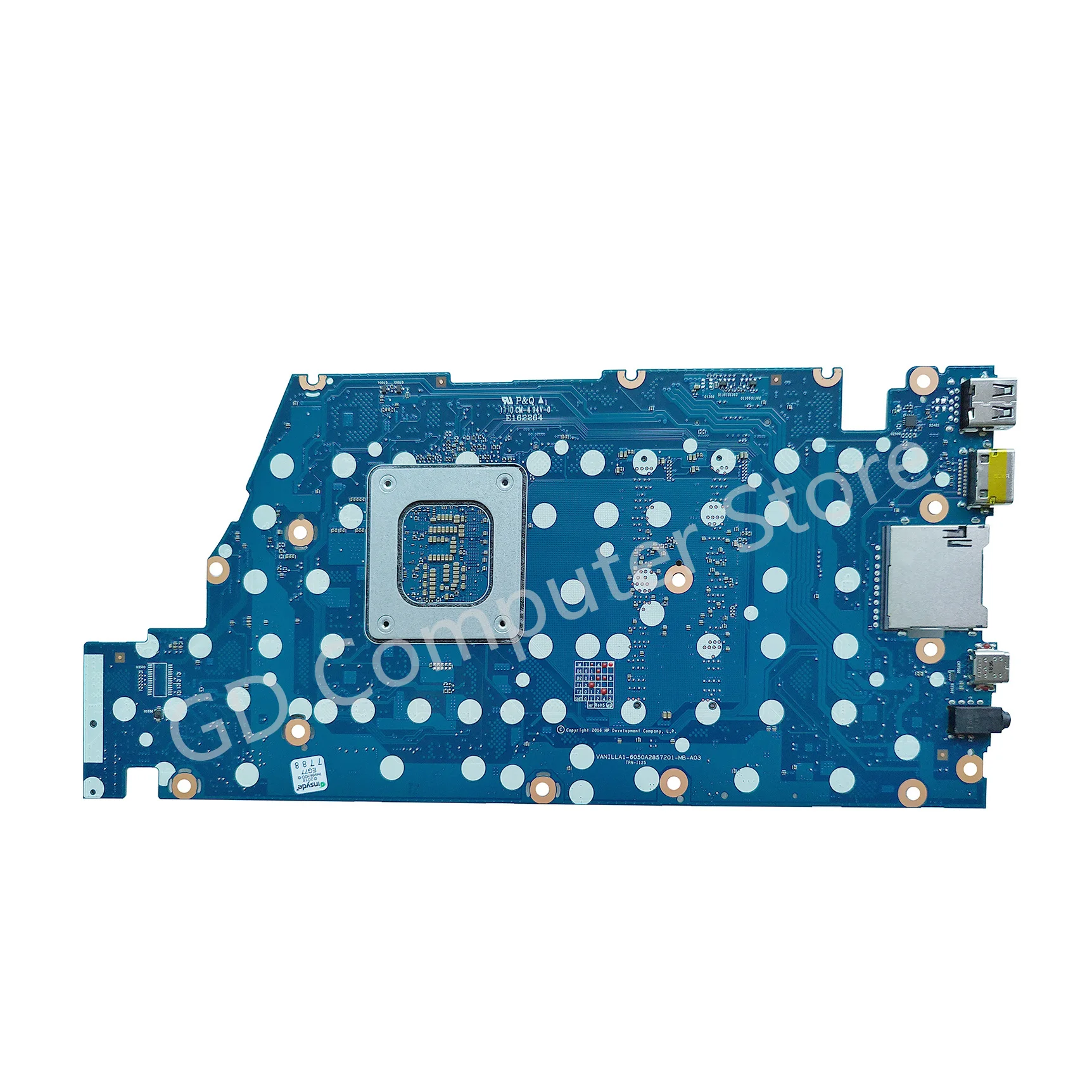 Материнская плата GD для ноутбука HP ENVY 15-AS серии 857242-001 857242-601 с процессором i7-6500U DDR4