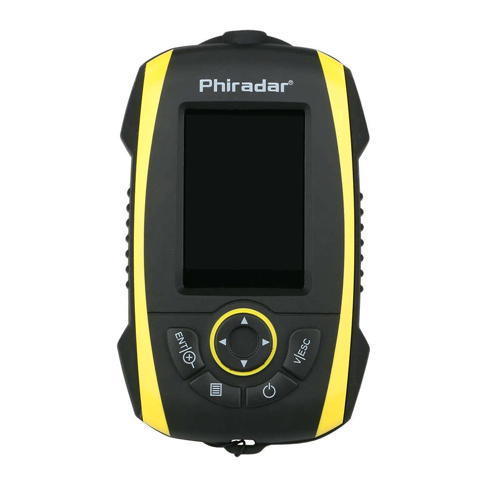 Оригинальный Phiradar FF268A портативный рыболокатор перезаряжаемый двойной луч