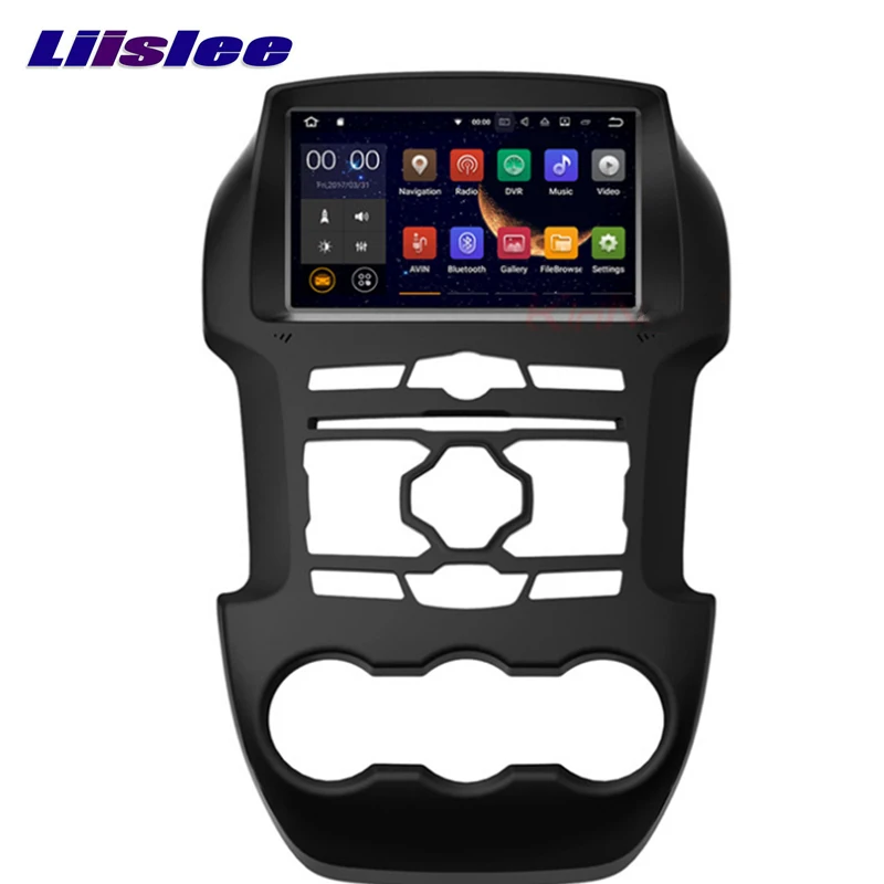 LiisLee Автомобильный мультимедийный GPS Hi Fi аудио Радио стерео для Ford Ranger T6 2011 ~ 20120