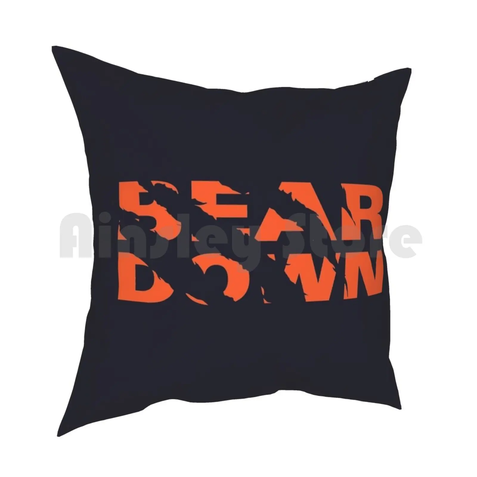 -Чехол-наволочка с изображением медведя в форме слезы мягкий чехол для дома