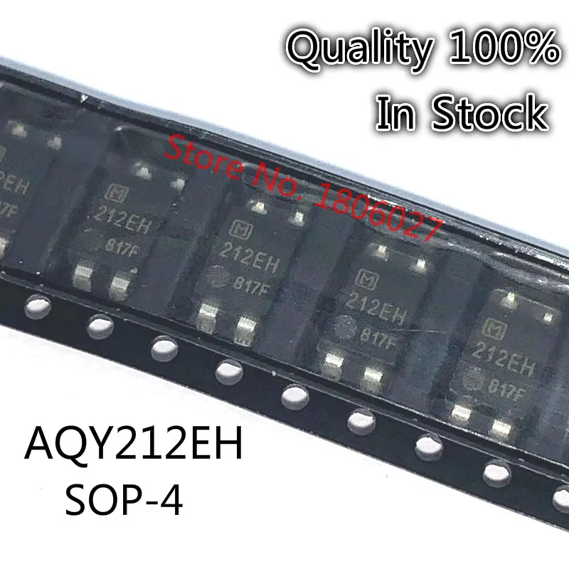 Отправка бесплатно 5 шт. AQY212EH 212EH SMD / SOP оптрон твердотельное реле|Интегральные